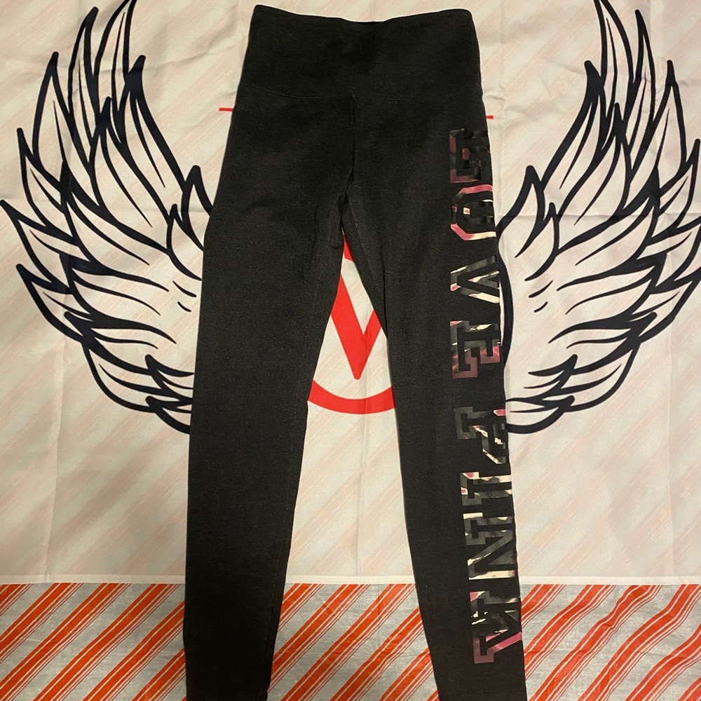 PINK Victoria's Secret Black Leggings